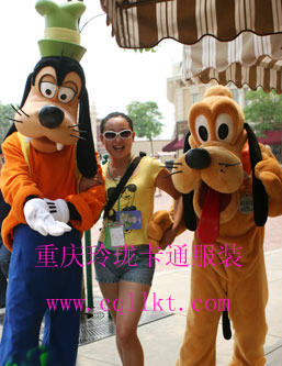 供应上海天津卡通服装，舞台表演服饰，企业卡通形象人偶定做